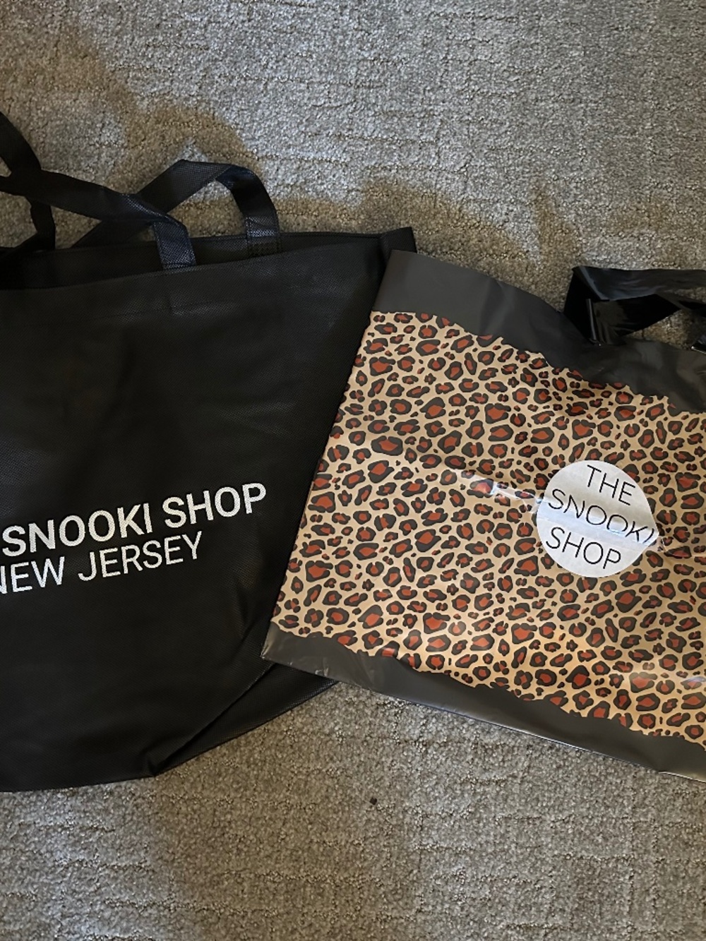 Snooki Shop merchandise bags
